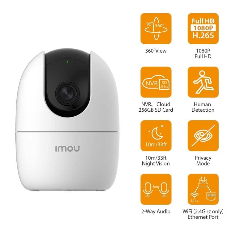RANGER 2 (2MP) 2K Indoor Smart Security IP WI-FI camera