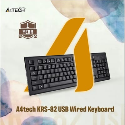 A4TECH KRS-82 Wired Multimedia Keyboard With Bangla_img_0
