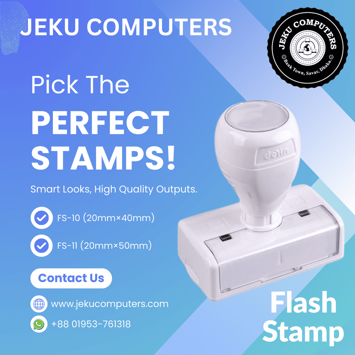 FLASH STAMP SEAL